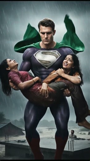 Superman Saves Flood Victims | A Realistic Rescue Scene #Shorts #Rescue