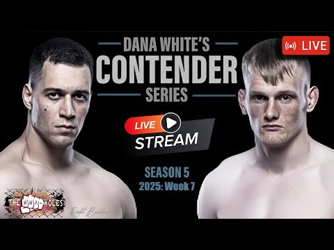 🔴DANA WHITE'S CONTENDER SERIES: Djani Barbir VS Mantas Kondratavicius | LIVE STREAM