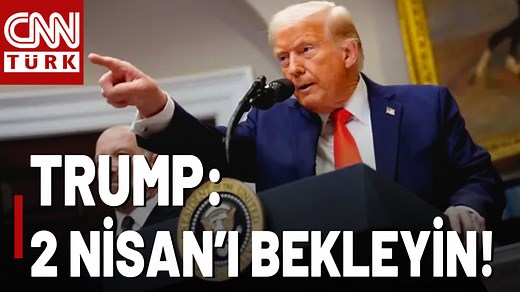 8.9K views · 60 reactions | Trump Tarih Verdi: "2 Nisan Çok Büyük Gün Olacak" Trump Ne Açıklayacak? | CNN TÜRK | Facebook