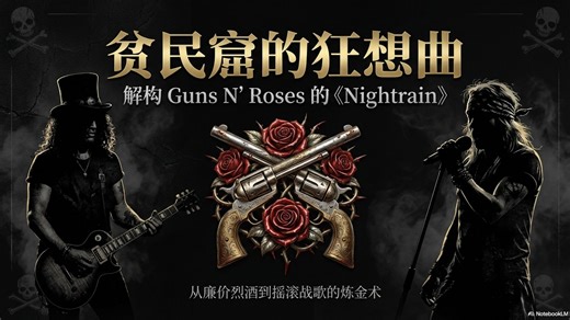 GUNS N' ROSES《Nightrain》深度解析：一瓶1.29美元烂酒如何成为摇滚史上最伟大的战歌！