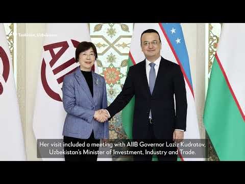 AIIB President Zou Jiayi Meets Central Asia Leaders, Reinforces Regional Partnerships & Cooperation