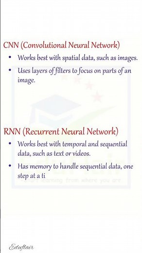 CNN vs RNN
