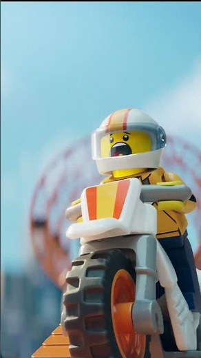 Wildest STUNTS that are totally insane! 💥🤯 LEGO City No Limits #Shorts