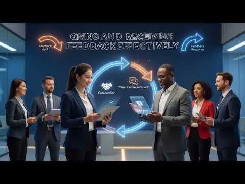 Giving and Receiving Feedback Effectively