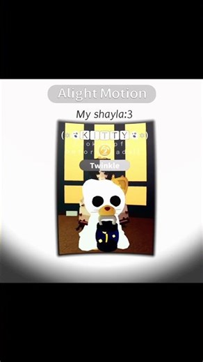 Adopt me pet btw💔 #cute #roblox #art #drawing #tweening #adoptme #ghost #kitty #pet #transformation