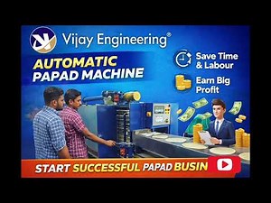 Automatic Papad Machine | Low Cost Papad Business
