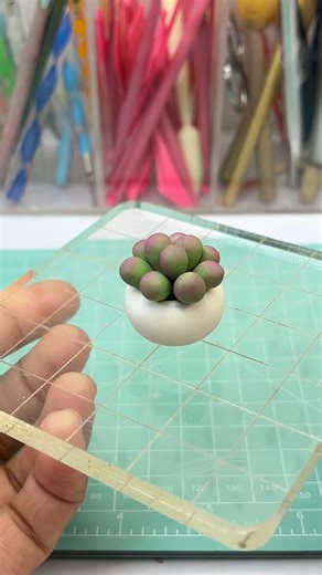 Diy Miniature Plant Pot 🪴