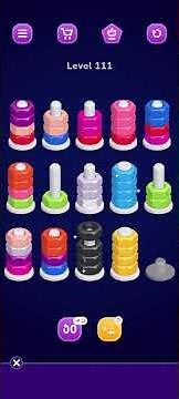 Nut Sort Level 111 Walkthrough | Nuts Sort Level 111