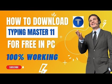 How to download Typing Master for free in PC | Typing Master 11 Registration Key | Build your typing