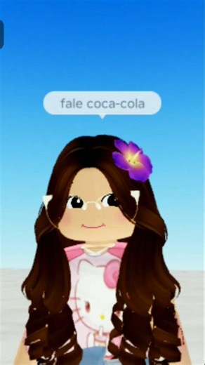 Fale coca-cola sem tocar os lábios ( #roblox #fypシ )