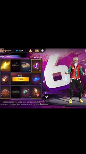 67 Emote Event Only 1 Spin Trick 🤯| Free Fire Faded Wheel 1 Spin Trick | Backpack 9 Diamond😍