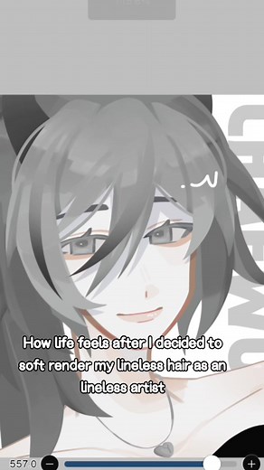 Soft Rendering in Lineless Art: A Unique Approach