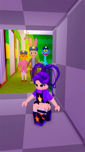 Lily Lovebraids Escape Zootopia Family Prison Run #roblox #shorts