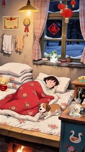 Cute Cozy Anime ASMR 🕯️ Candlelight Ambience | Calm & Peaceful #CuteAnime#shortsfeed#shorts