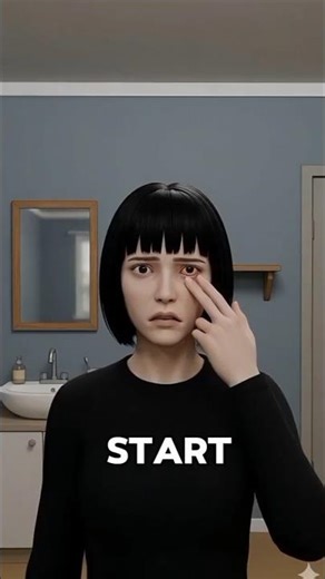 What If You Never Blinked Again #shorts #viralshorts #3danimation