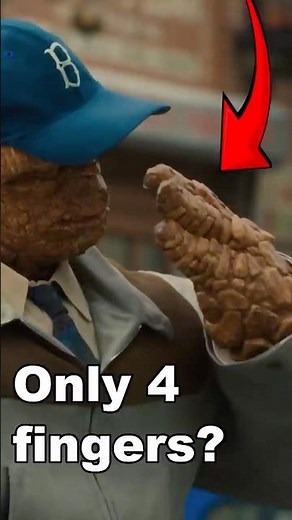 The Real Reason The Thing Has 4 Fingers