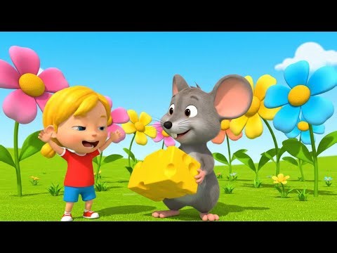 Little Mouse Chased the Dancing Cheese 🐭🧀 | Nursery Rhymes and Kids Songs