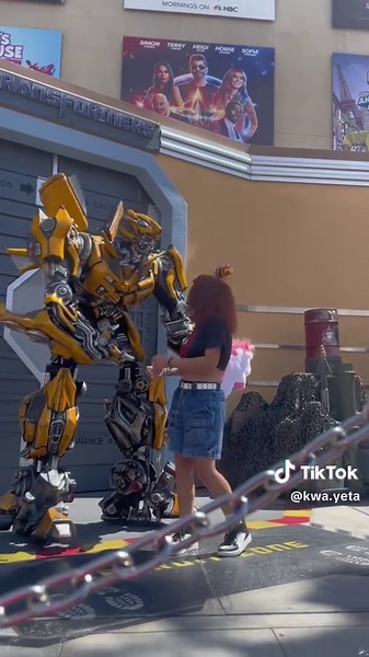 Funny Transformers Moments at Universal Studios