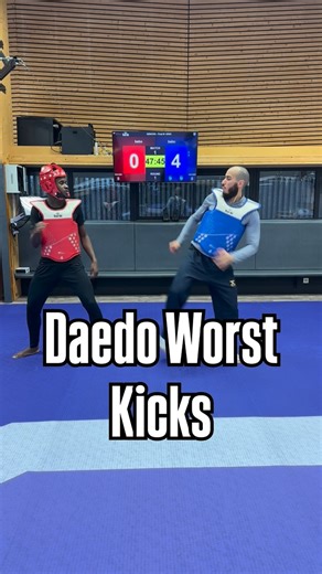 Ismael Bouzid on Instagram: "Daedo Worst Kicks ❌ Can you score these kicks ? Follow for more Taekwondo tips ! #taekwondo #tkd #tkdlife #martialarts #training"