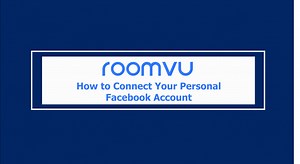 How to Connect roomvu to Your Personal Facebook Account