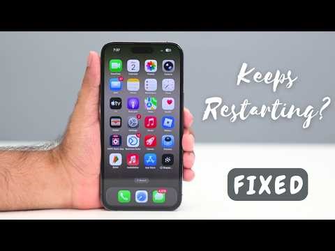 How To Fix iPhone Keeps Restarting (2026)