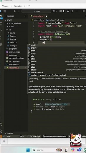 Vite Config: How to Change Vite React Apps the Default Port!