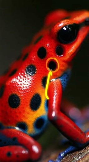 How Poison Dart Frog's Deadly Colors Save the Species