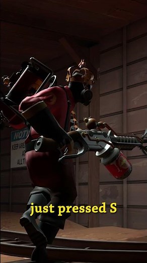Pyro's near-death experience #tf2 #teamfortress2 #gaming #memes #tf2memes #animation