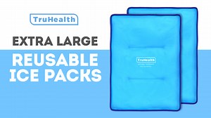 Watch Extra Large Ice Packs for Injuries Reusable Gel | 2-Pack on Amazon Live