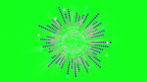 Download Audio spectrum looping green screen video 4k hd resolution for free