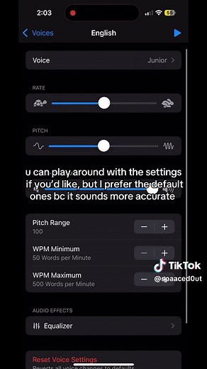 Tutorial for Creating Rewrite's Voice on iPhone