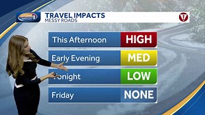 New Hampshire road conditions: Roads slippery through Thursday afternoon, evening