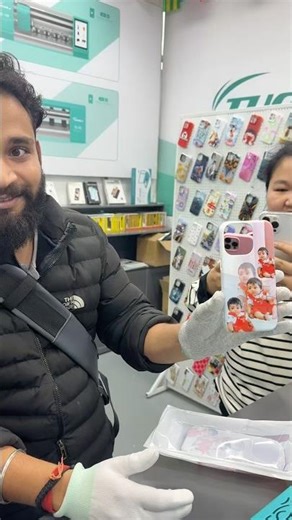 From Image to Phone Case | Custom Printing Machine Demo #phonecases