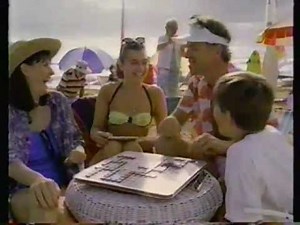 Scrabble 1990 Commercial