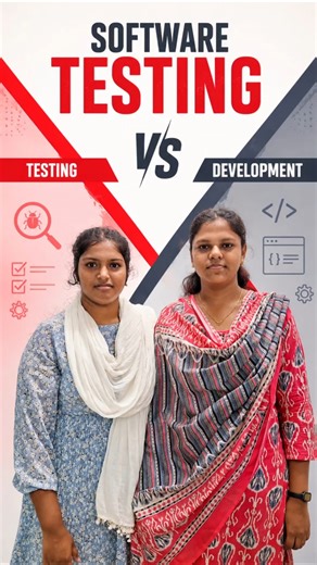 🎬 Software Testing vs Development 💻💡 #tambaram #best