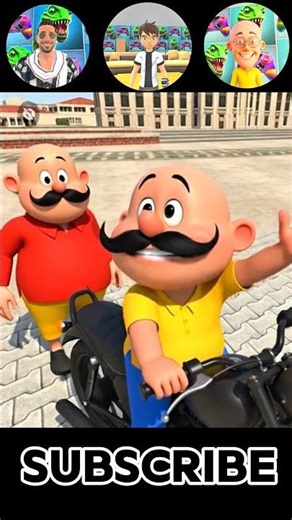 all character motu bike pickup challenge in Indian theif auto simulator 3D|| #tranding #shorts