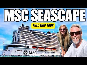 MSC Seascape - NEWEST SHIP in Galveston (Full Ship Tour)