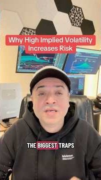 Why High Implied Volatility Increases Risk #optionstrading #optionstrader #options101