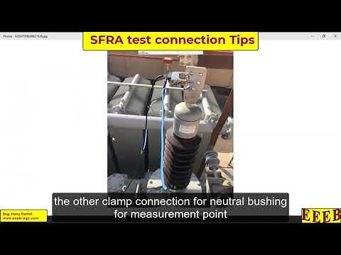 SFRA Sweep Frequency Response Test for Transformer connections tips