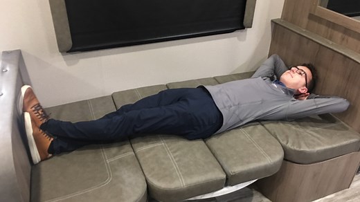 Justin TerVeen, Sales Representative for the Grand Design RV Imagine line, gives you an inside look at an important feature, standard on the Imagine models – the Versatile Booth Dinettes . Please view this short video for some important information and details. https://gdrv.me/2Zh6y2r | Grand Design RV