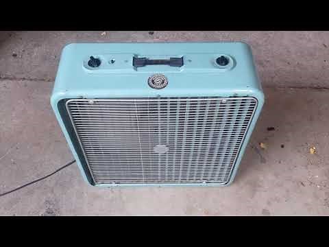 Antique Lasko Oscillating Box fan- Initial Check Out! ( Video for Jordan U)