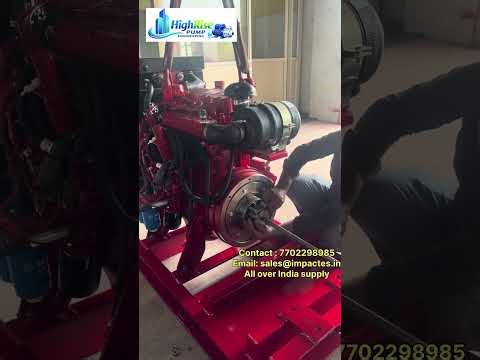 Fire Fighting Diesel Pump Assembly