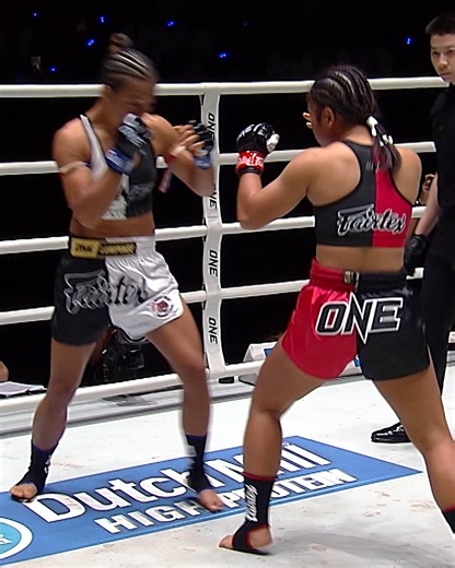 UNSTOPPABLE FORCE 😤 Ahead of lethwei legend Vero’s return to action against Li Mingrui at ONE Friday Fights 132, witness her explosive Muay Thai scrap with Junior! | ONE Championship