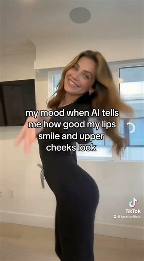 mood when ai tells me I have (near) perfect facial symetry😭 #looksmaxxing #injector #medspa