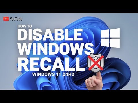 How To Disable Windows Recall in Windows 11 24H2