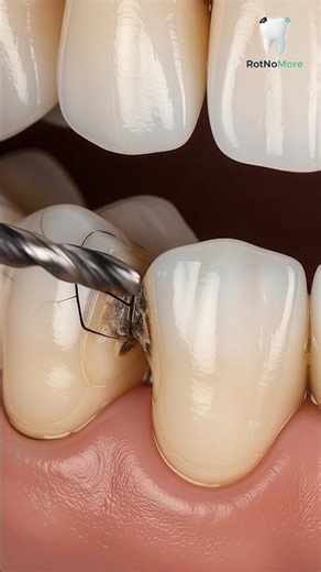Cracked to Rotten 😱 | Broken Tooth Decay Repair & Full Restoration | #ai #satisfying #cavityremoval