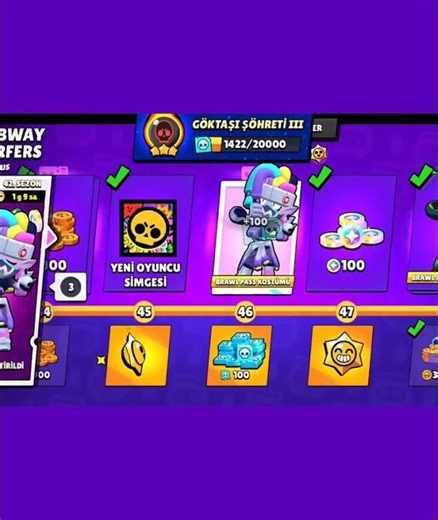 Brawl Stars - Emz 3 Yeni Kostüm Aldım #brawlstars #supercell #coojoo #shorts #brawlstar #short #emz