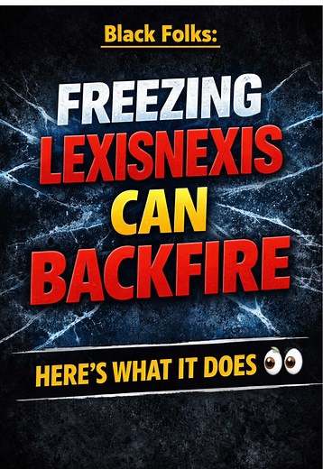 Black Folks: Freezing LexisNexis Can Backfire…Here’s How #black #blacklivesmatter #blacktiktok #fyp #viral
