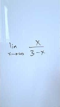 Rational Function Limit