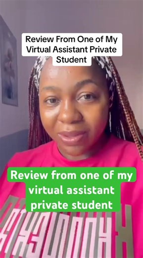 Review from one of my virtual assistant private student #virtualassistanttraining #studentreview